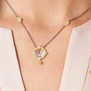 New without tag Freida Rothman mirror stone Necklace